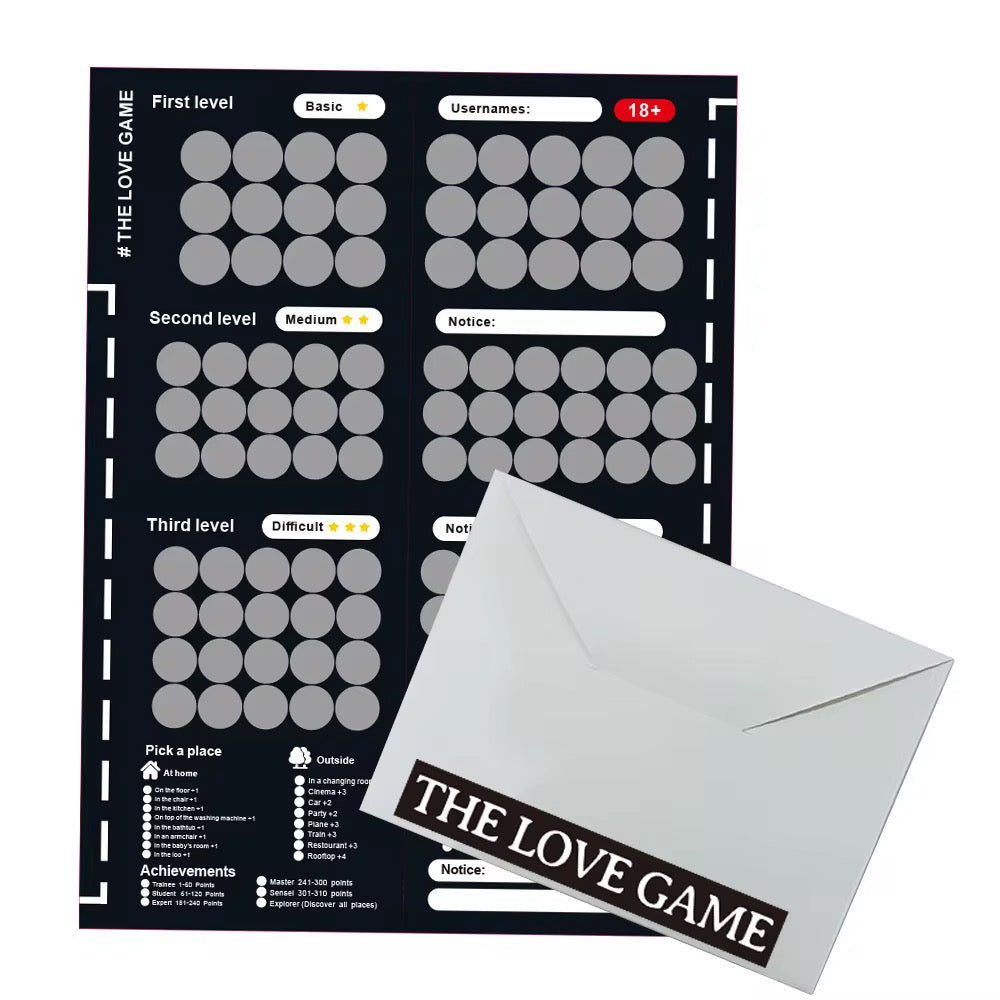 Scratch & Dare – Couples Edition